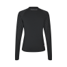 Top a collo alto da donna Kingsland KLNico - Nero