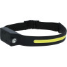 Lampada frontale a LED HeadFire 280 sensor Covalliero - Nero
