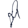 Capestro Covalliero corda annodata - Blu scuro