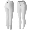 Pantaloni con fondo in silicone effetto pelle Tiffany B Vertigo donna - Bianco brillante