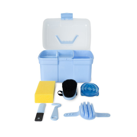 Scatola e spazzole per la toelettatura Horze bambino