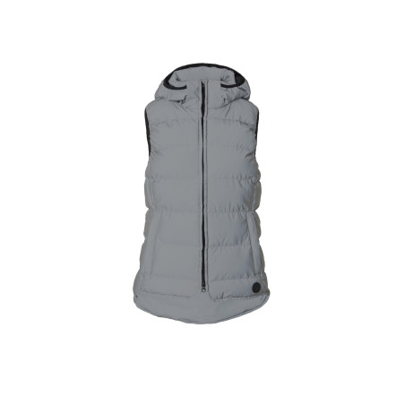 Gilet imbottito senza maniche riflettente da donna Horze