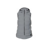 Gilet imbottito senza maniche riflettente da donna Horze - Argento riflettente