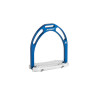 Staffili Anatomic Jin Stirrup in alluminio - Blu alluminio