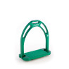 Staffili Jin Stirrup in Alluminio Opaco - Verde