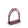 Staffili Jin Stirrup in Alluminio Opaco - Viola