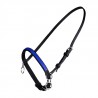 PICCOLO CAPEZZA IN NYLON CON ANELLO - Nero / blu