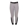 Pantaloni da donna con grip integrale Aria in tessuto tecnico Equestro - Grigio ghiaccio