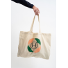 Totebag Casual Harcour Bertille - Naturale / fiore