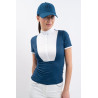 Polo da concorso Harcour Shine - Blu laguna