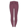 Leggings da equitazione per BAMBINI Easy Rider Rihanna FullGrip - Rosa di biancospino