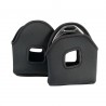 Protezione per staffe in neoprene Horze - Nero