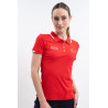 Polo Harcour Douve donna Swiss Equestrian Friends - Rosso