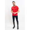 Polo Harcour Dranse uomo Swiss Equestrian Friends - Rosso