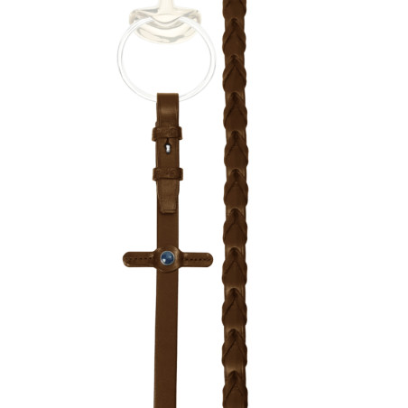 Redini da hunter Stübben in cuoio intrecciato
