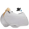Tappeto da salto ostacoli Stübben in pelle d'agnello Streamline Close Contact - Bianco