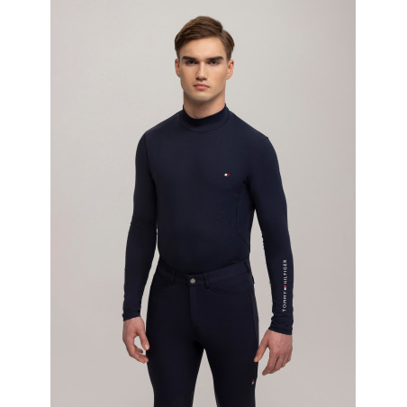 Baselayer con colletto Tommy Hilfiger Equestrian Phoenix uomo