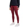 Leggings Tommy Hilfiger Equestrian Elmira invernali full grip donna - Bordeaux intenso