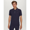 Polo Tommy Hilfiger Equestrian Harrison a maniche corte da uomo - Blu navy
