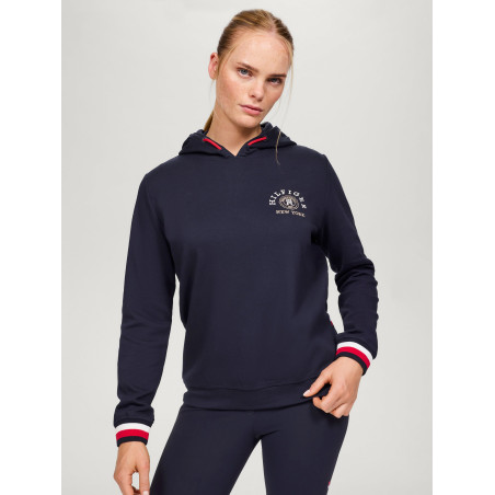 Felpa con cappuccio Tommy Hilfiger Equestrian Richmond donna