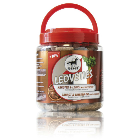 Leccornie Leovet Carota e olio di lino