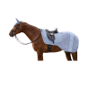 Coperta da equitazione anti-mosche Waldhausen Rom - Blu pastello