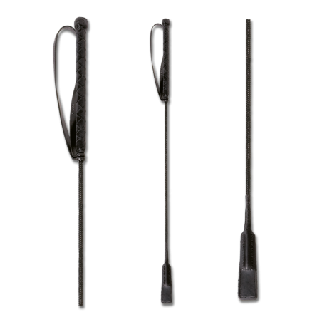 Frustino da salto Waldhausen con battipunta stretto in cuoio