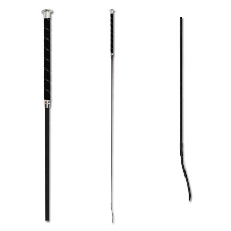 Frustino da dressage Waldhausen con manico in velluto