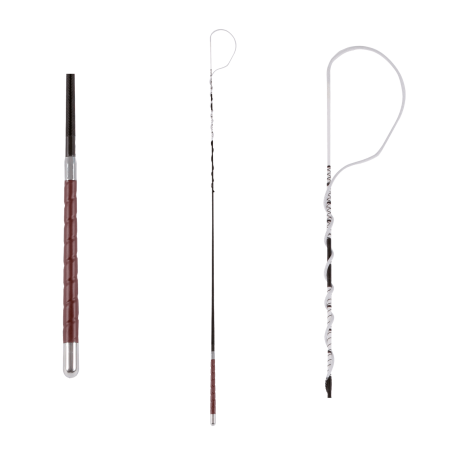 Frustino da attacco Waldhausen con manico in cuoio