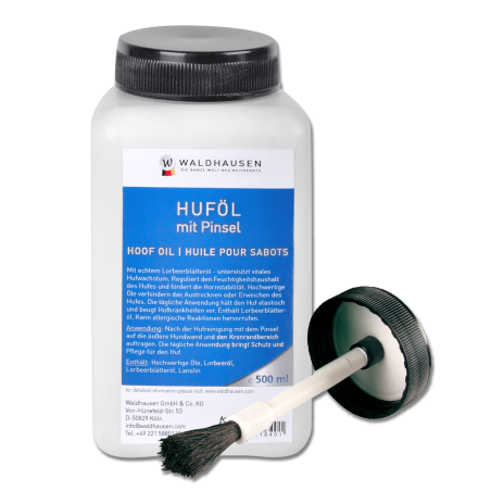 Olio per zoccoli Waldhausen all'alloro 500 ml