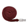 Lunga da cavezza Waldhausen Economic con moschettone anti-panico - Bordeaux