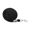 Lunga da cavezza Waldhausen Plus con moschettone - Nero