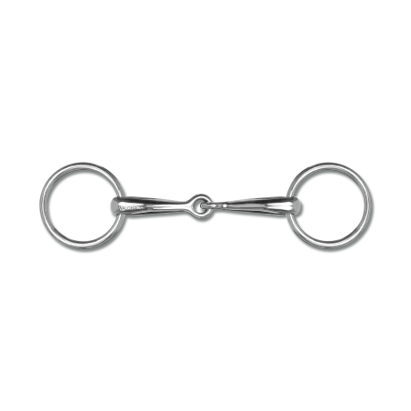 Filet a due anelli Waldhausen pony in acciaio inox