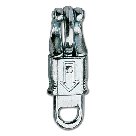 Moschettone Waldhausen anti-panico girevole