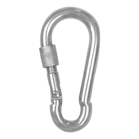 Moschettone Waldhausen con vite di sicurezza