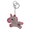 Portachiavi Waldhausen Unicorno - Argento / rosa