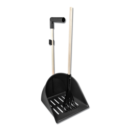 Raccoglitore per letame Waldhausen ShakerXL con rastrello