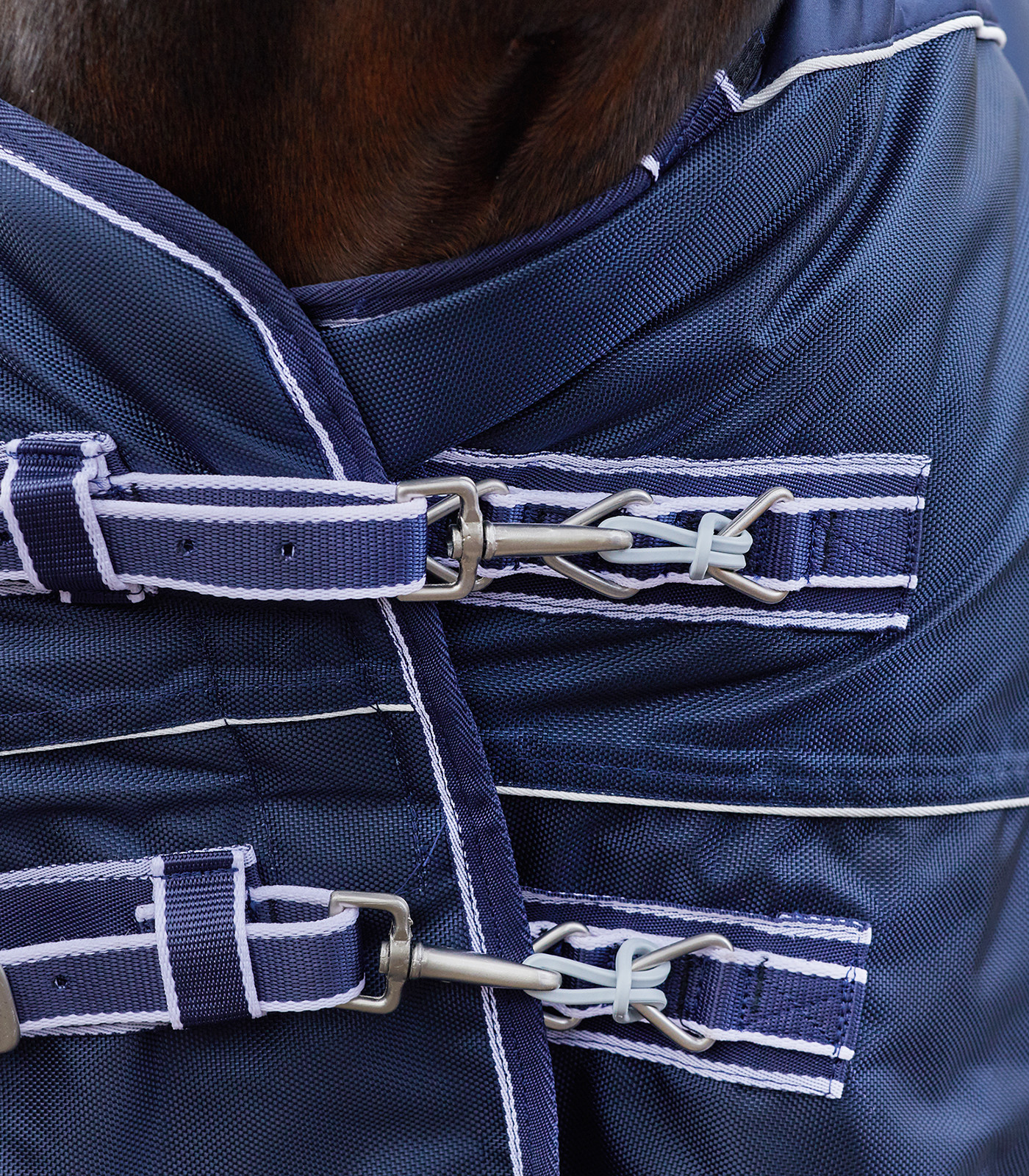 Safe-Gum Waldhausen 6 elastici con moschettoni Grigio Safe-Gum Waldhausen 6 elastici con moschettoni Grigio