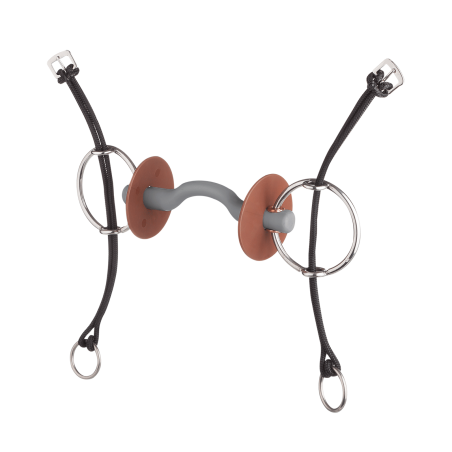 Morso sollevatore Beris con cannone e passaggio per la lingua