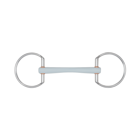 Filetto Beris a oliva con cannone Comfort sottile e anello da 7,5 cm