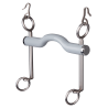 Morso da dressage Beris con cannone lungo passalingua - Morbido