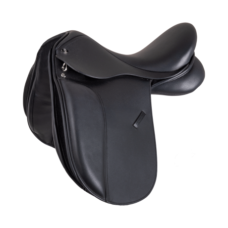 Sella da dressage Waldhausen in cuoio Comfort pony