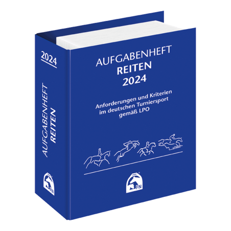 Quaderno di esercizi di equitazione Deutsche Reiterliche Vereinigung