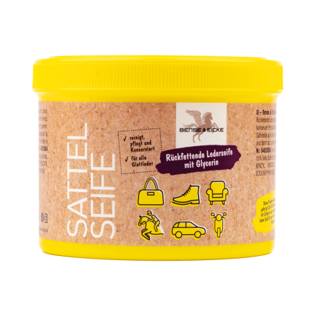 Sapone per cuoio Bense & Eicke con spugna