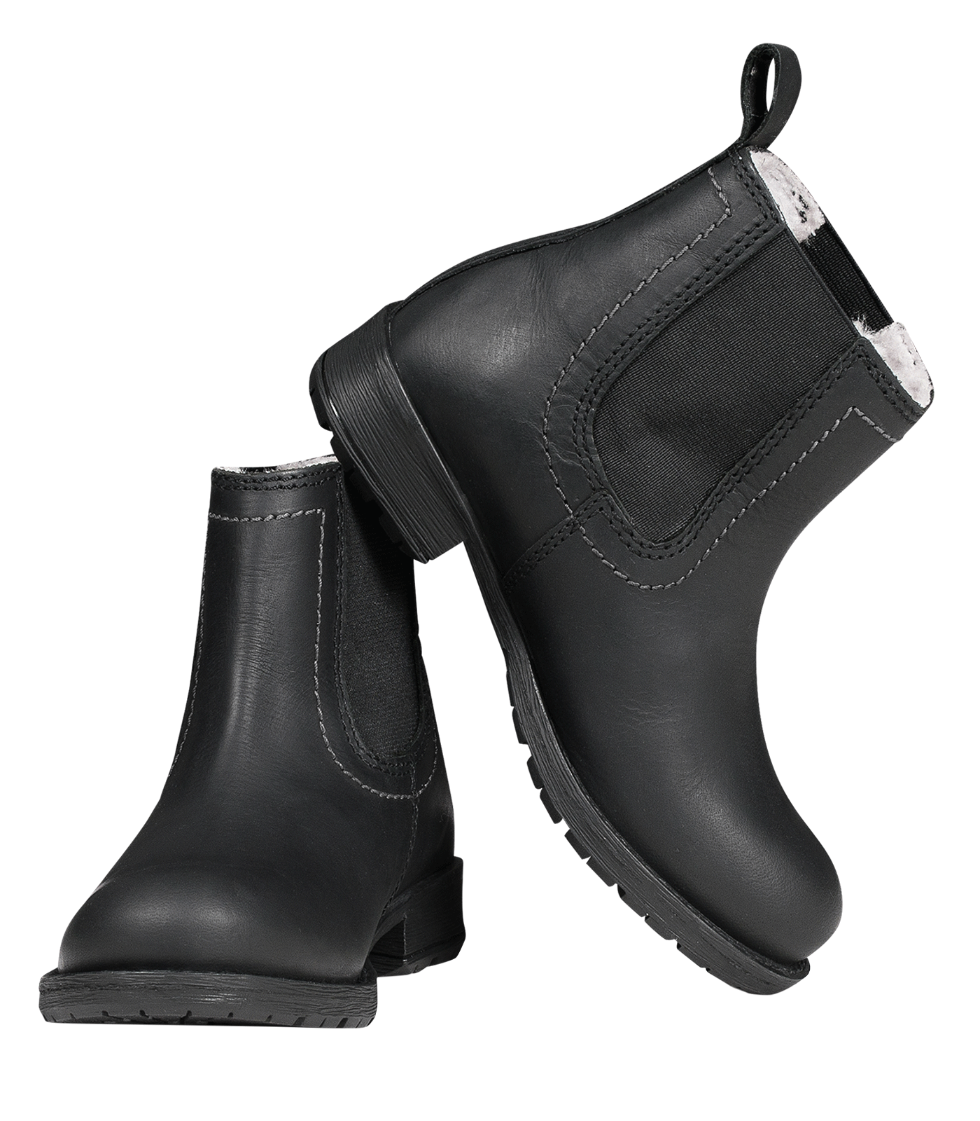 Stivaletti ELT jodhpur Winter bambino Nero / argento