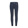 Pantaloni da equitazione termici ELT Fun Sport in silicone per bambini - Blu notte