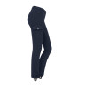 Pantaloni da equitazione ELT Micro Jodhpur Cargo silicone - Blu notte