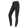 Pantaloni da equitazione ELT Micro Sport in silicone a vita alta - Nero