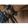 Museruola combinata intrecciata con Pull pack Dy'on New English Collection - Marrone
