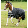 Coperta Horseware Amigo 1200D XL Turnout 150g - Nero / grigio titanio / argento